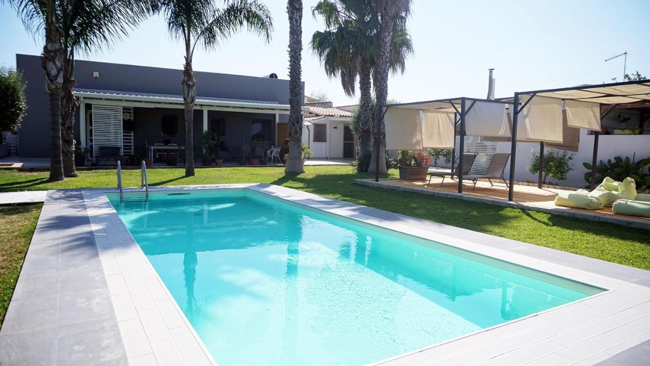 Dependance In Villa Con Piscina Syracuse ภายนอก รูปภาพ